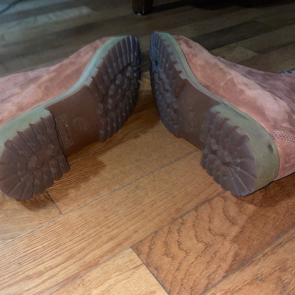 Timberland Mens Premium 6 Inch Waterproof Brown Boots - Picture 9 of 12